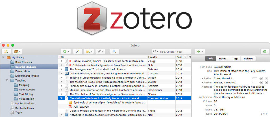 Використання бібліографічного контент-менеджера ZOTERO в науковій роботі